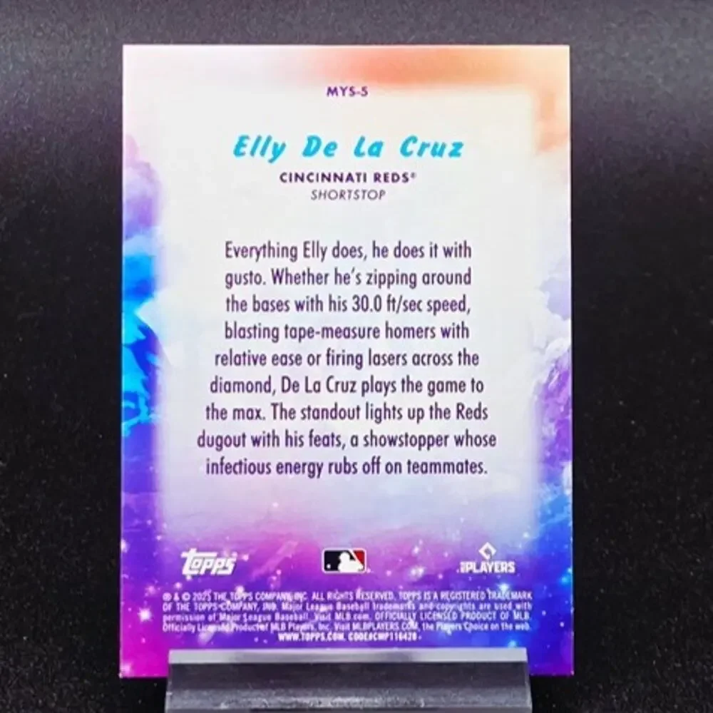 Elly De La Cruz Heritage Chrome Mystical Greatest Hits Cincinnati Reds Star - Picture 3 of 7